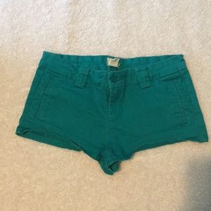 🌺Dark teal shorts